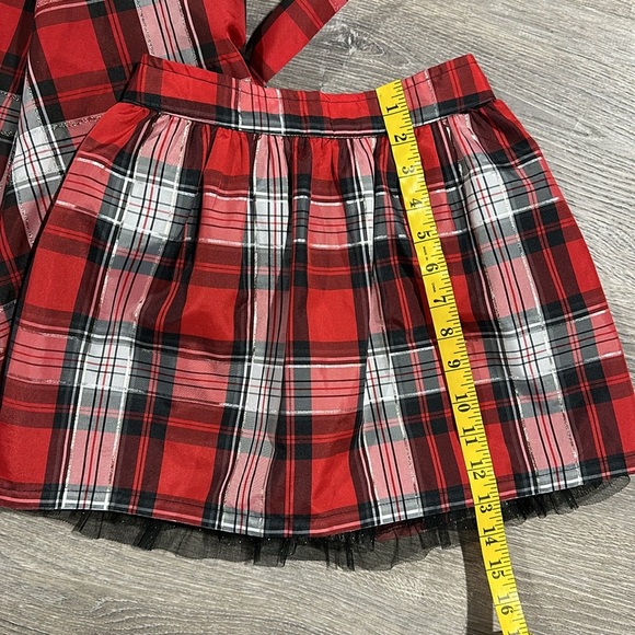 Jona Michelle Dress & Sonoma Skirt Christmas Holiday Outfit Size 7 - Picture 4 of 7